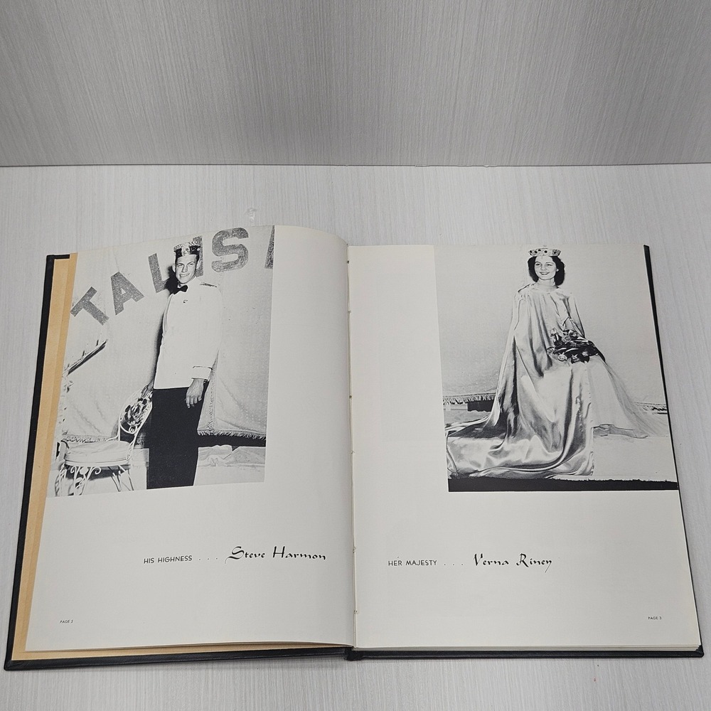 1953 Friends University Yearbook The Talisman Wichita Kansas Vintage Hardcover - Picture 6 of 10